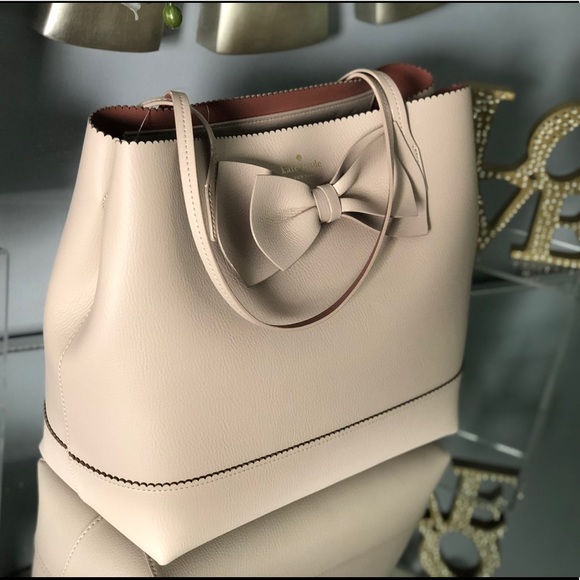 Kate Spade Large Giorgia Vanderbilt Bow Satchel - Picture 4 of 7